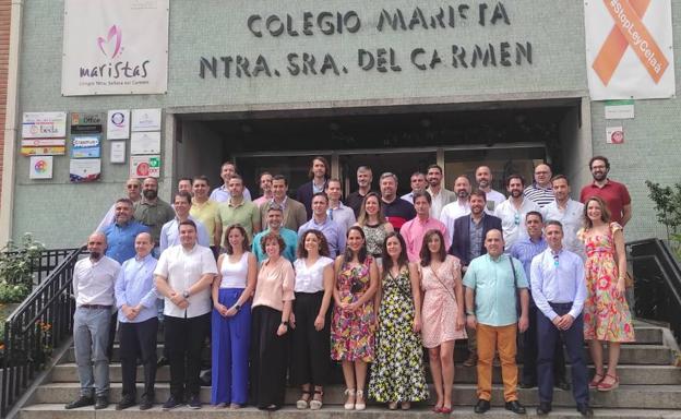 Reunión de antiguos alumnos de Los Maristas. 