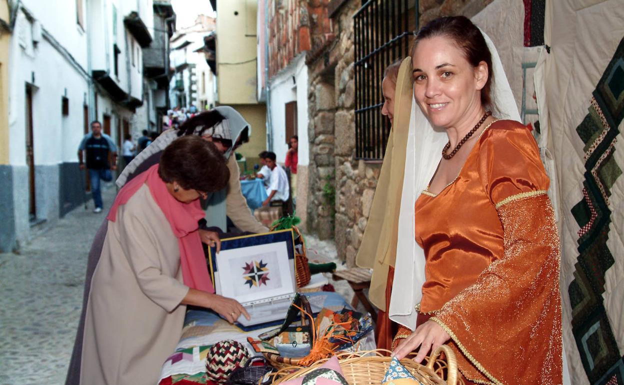 Imagen de archivo del mercado judío en Hervás.