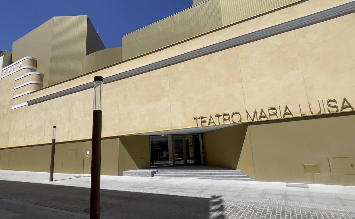 Fachada del María Luisa, que el viernes y el sábado se llenará de visitantes. 