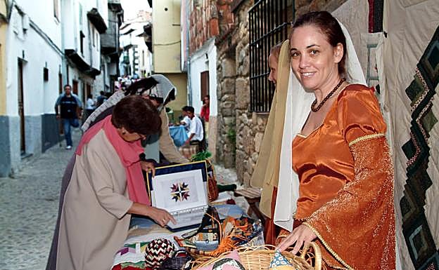 Imagen de archivo del mercado judío en Hervás.