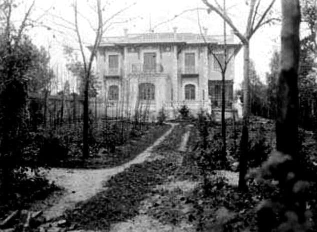 La Casa Villa Luisiana en Madrid (actual número 28 de la calle Arturo Soria) en la que vivió Felipe Trigo con su familia y en la que se suicidó.