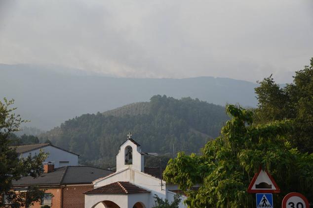 Fotos: Galería de fotos del incendio en Las Hurdes