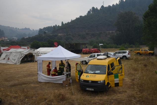 Incendio en Las Hurdes 