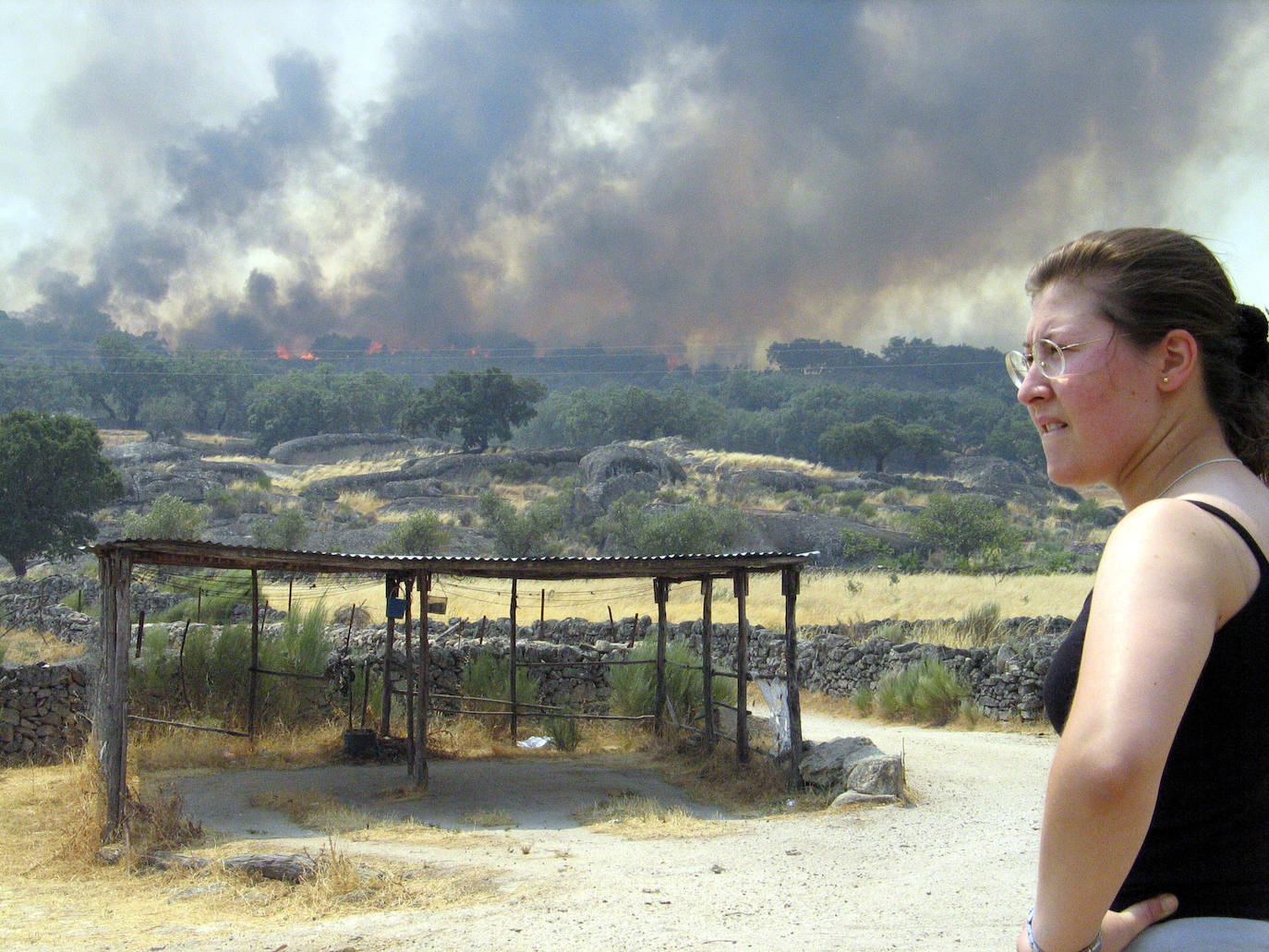 Incendio Valencia de Alcántara 2003