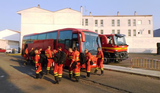 Intervención bomberos en la localidad