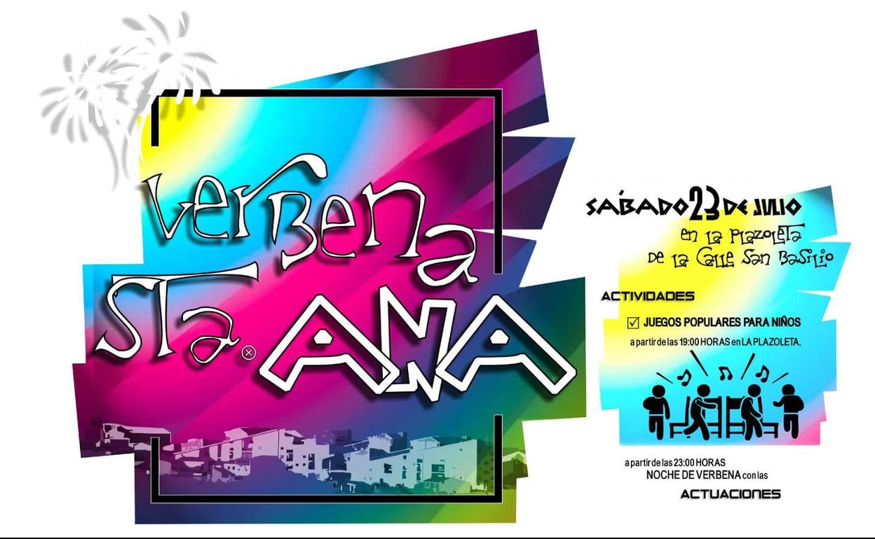 Este sábado vuelve la Verbena de Santa Ana