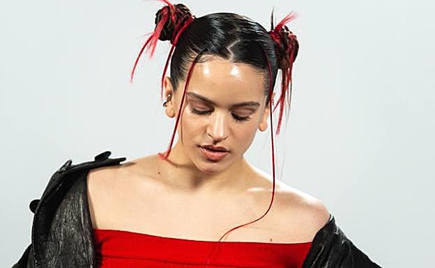 Rosalía en la presentación del disco 'Motomami' el pasado mes de marzo, 