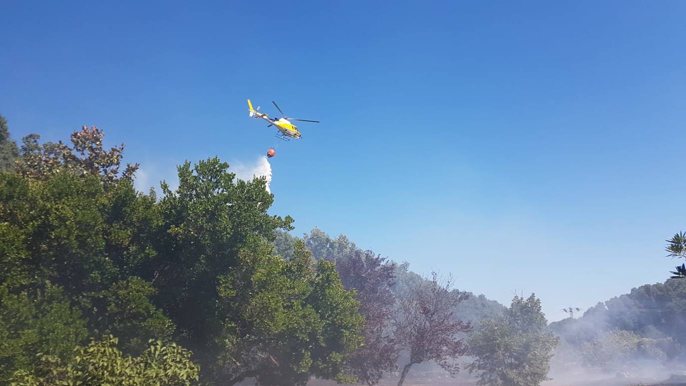 Fotos: Imágenes del incendio que ha tenido lugar este martes en Villanueva de la Vera