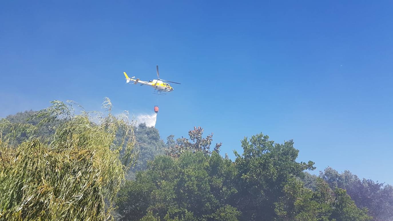 Fotos: Imágenes del incendio que ha tenido lugar este martes en Villanueva de la Vera