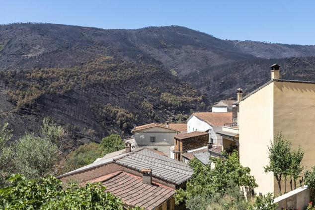 Fotos: Zona cero del incendio de Las Hurdes