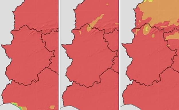 Alerta por riesgo de incendio para este domingo, lunes y martes.