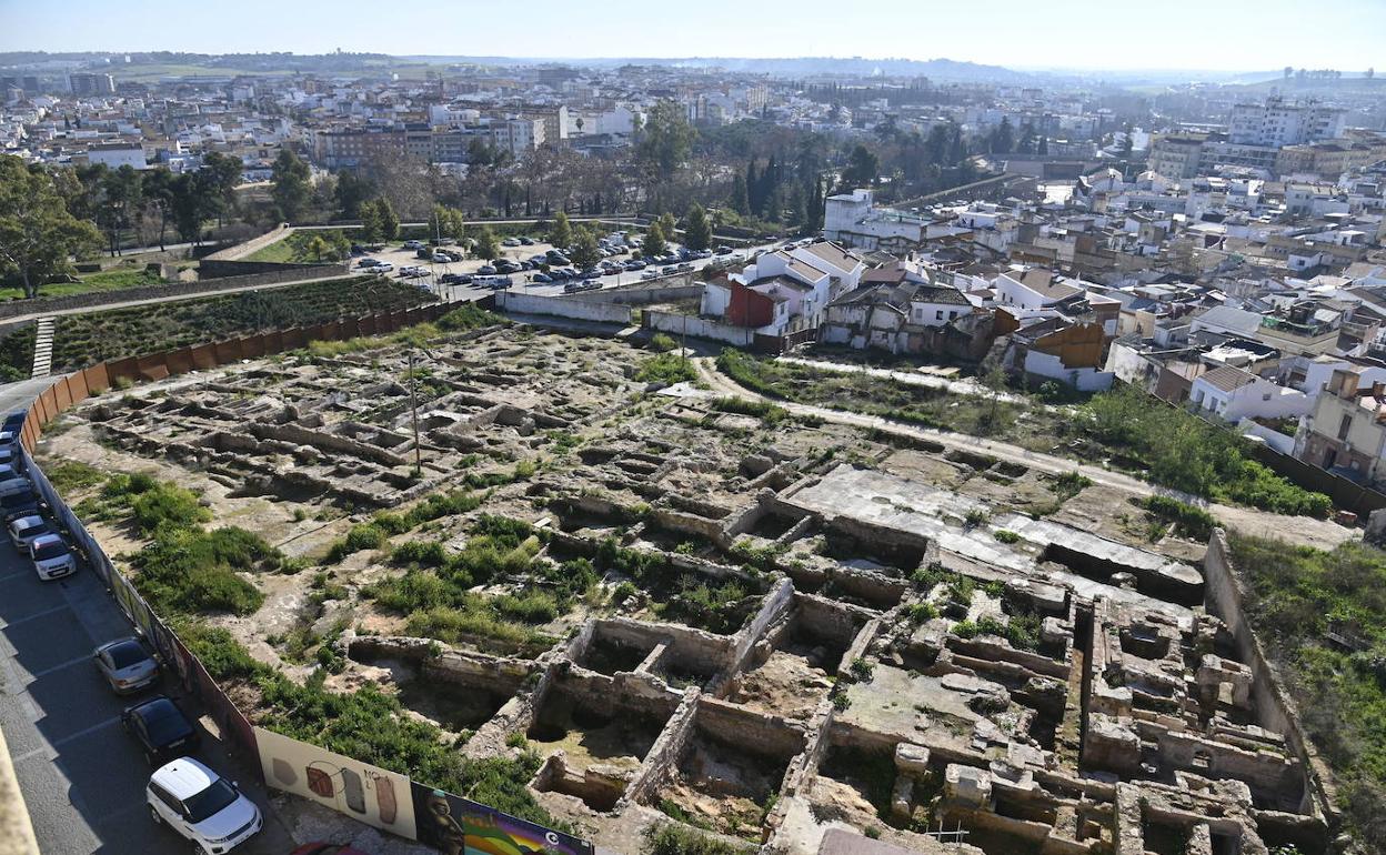 Zona que será urbanizada junto a la torre de Espantaperros. 