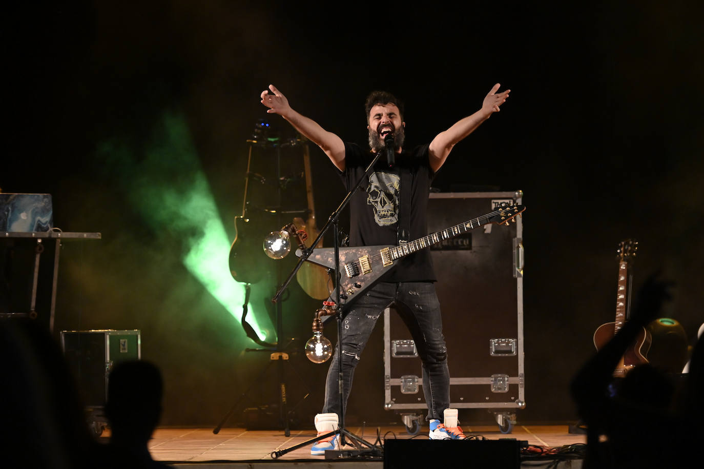 Fotos: El concierto de Huecco en la Terraza del Teatro López de Ayala, en imágenes