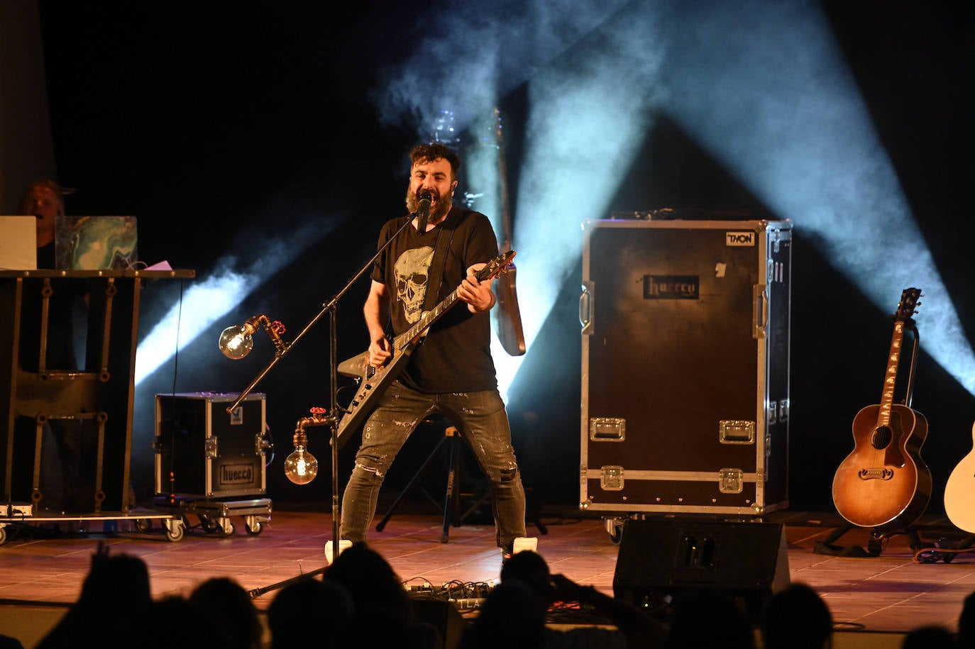 Fotos: El concierto de Huecco en la Terraza del Teatro López de Ayala, en imágenes