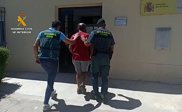 Un arrestado por provocar cuatro incendios forestales en Jaraíz de la Vera