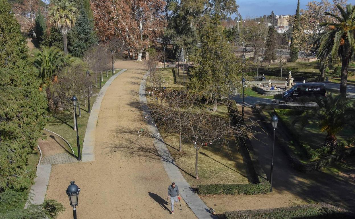 El nuevo carril bici pasará por el parque de la Legión que será rehabilitado. 