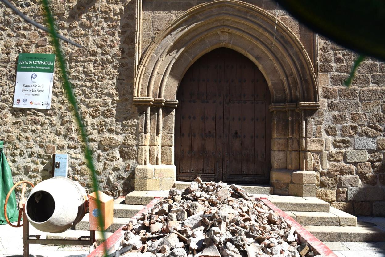Sin fecha para la reapertura de la iglesia placentina de San Martín