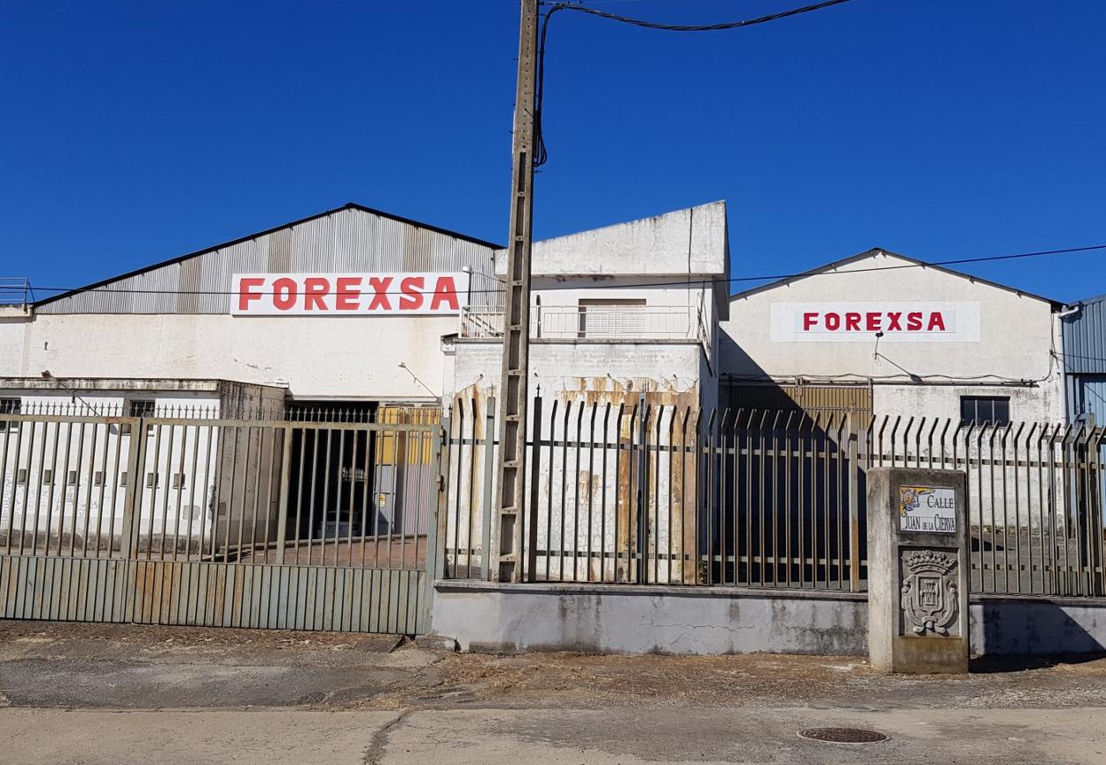 Sede de la empresa Forexsa, ubicada en el polígono industrial placentino. 