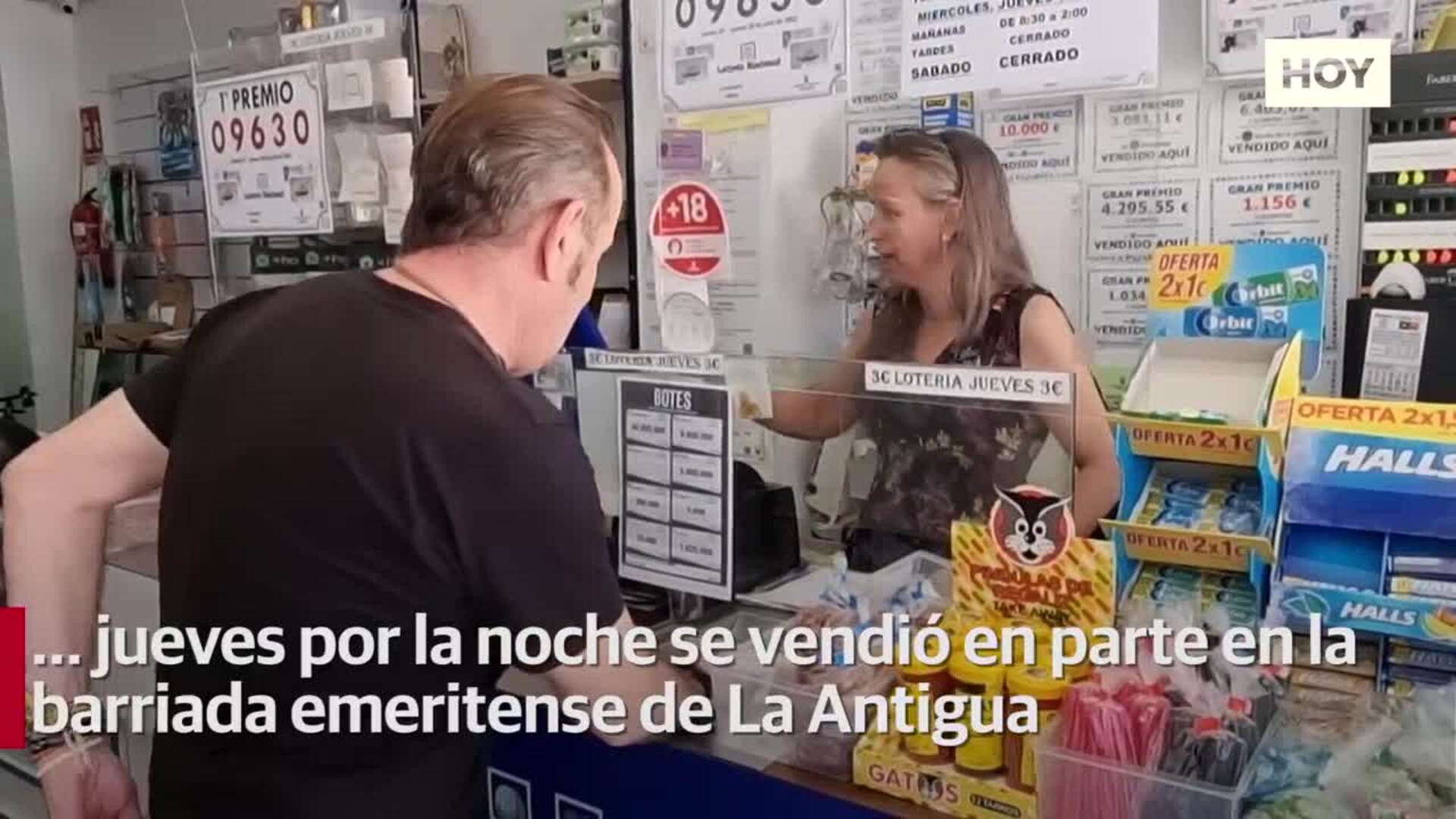 Premio de la Lotería Nacional toca en la Antigua de Mérida