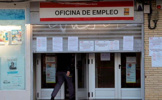 Una oficina de empleo. 