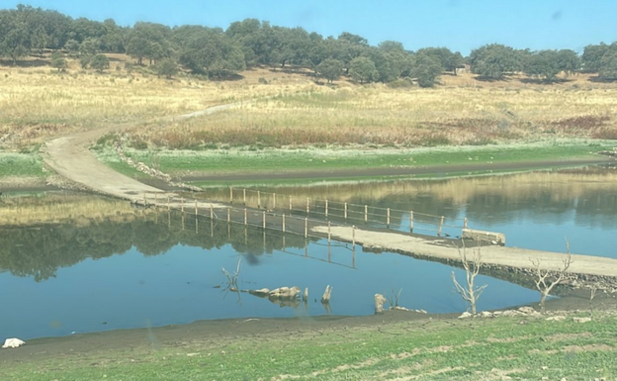El embalse de Tentudía se encuentra a solo el 16 por ciento de su capacidad. 