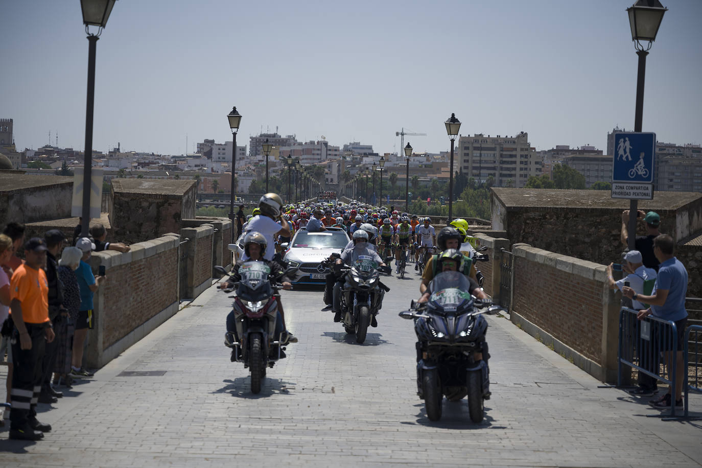 Fotos: La Vuelta a Portugal pasa por Badajoz