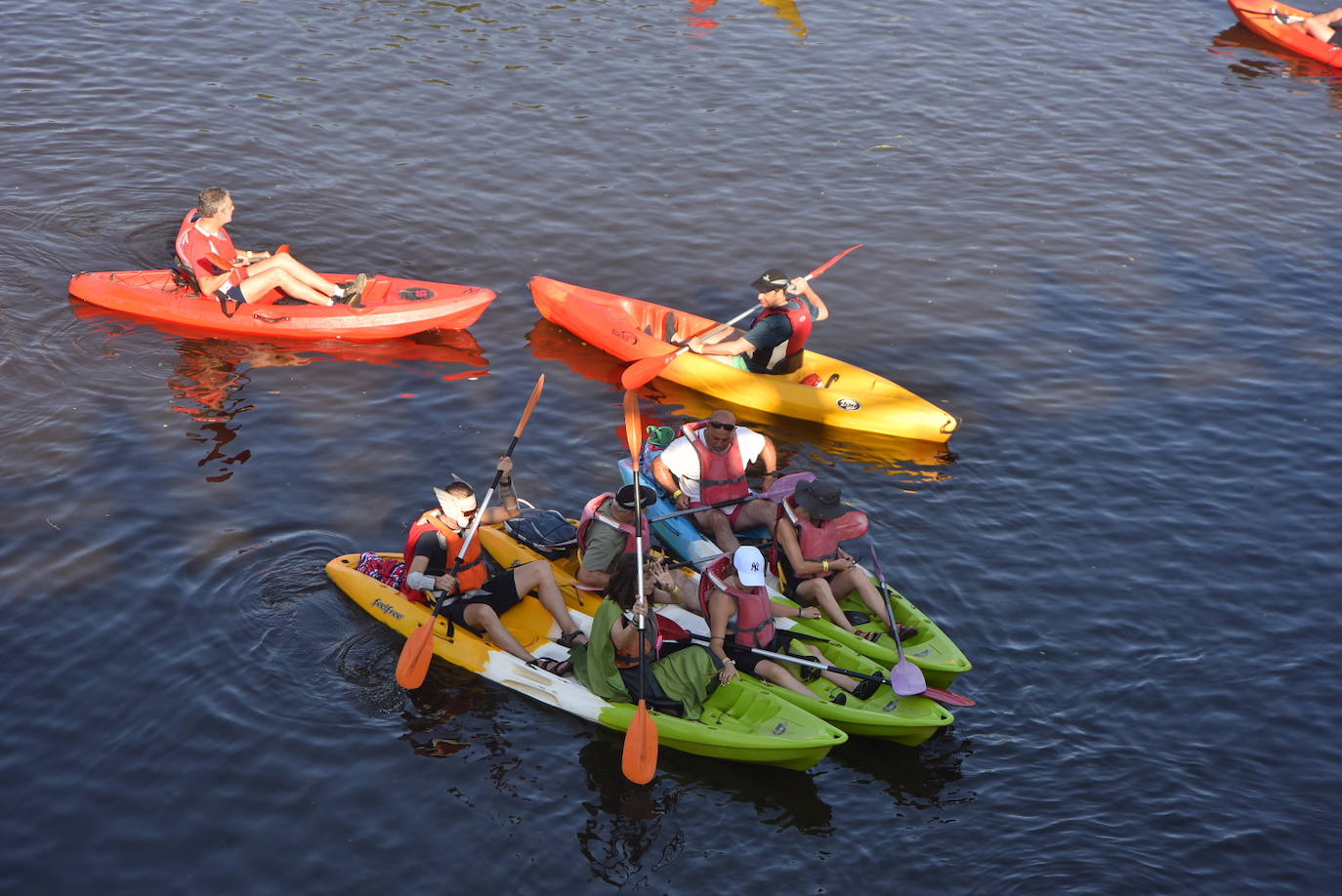 Fotos: Descenso en piragua río Alagón
