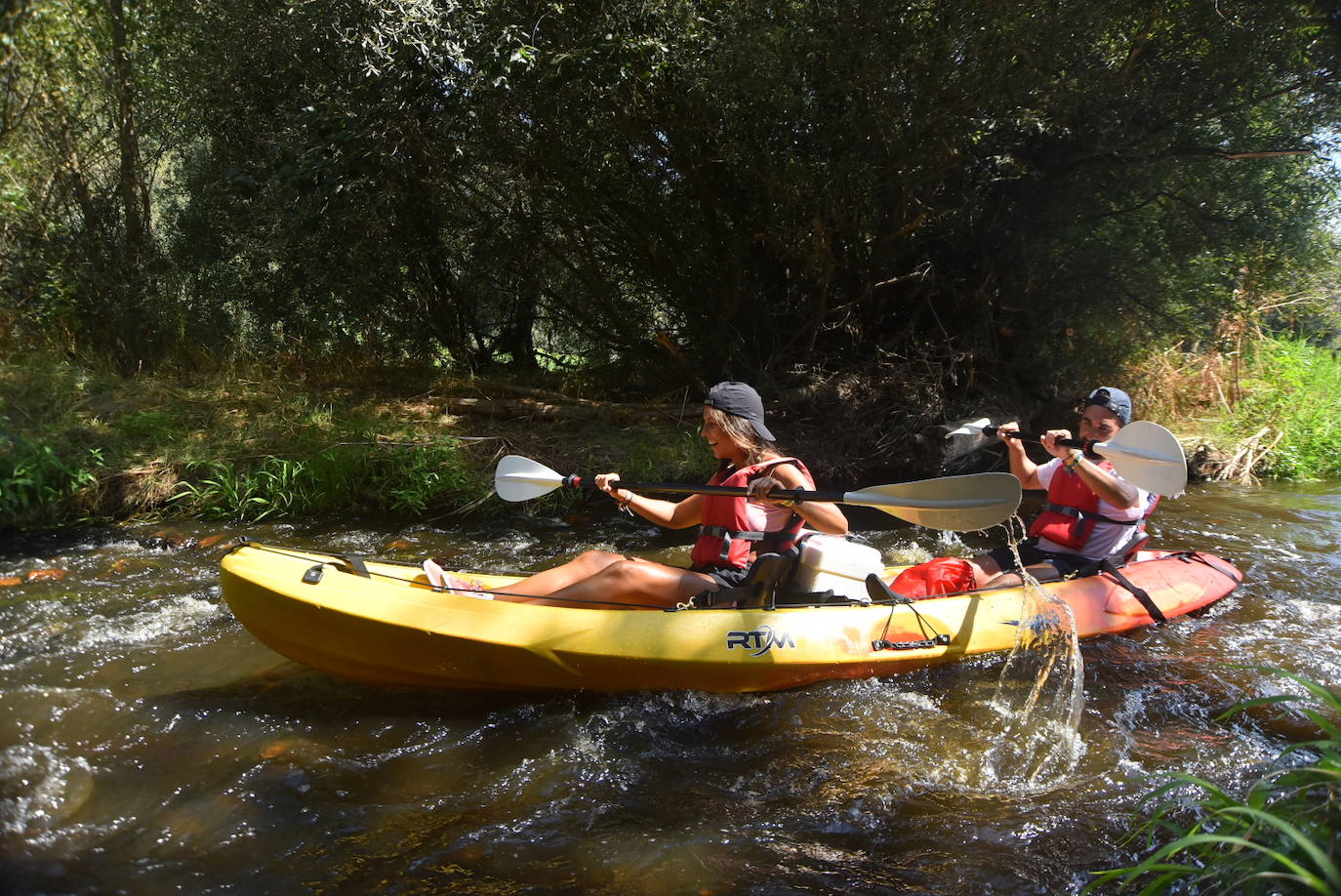 Fotos: Descenso en piragua río Alagón