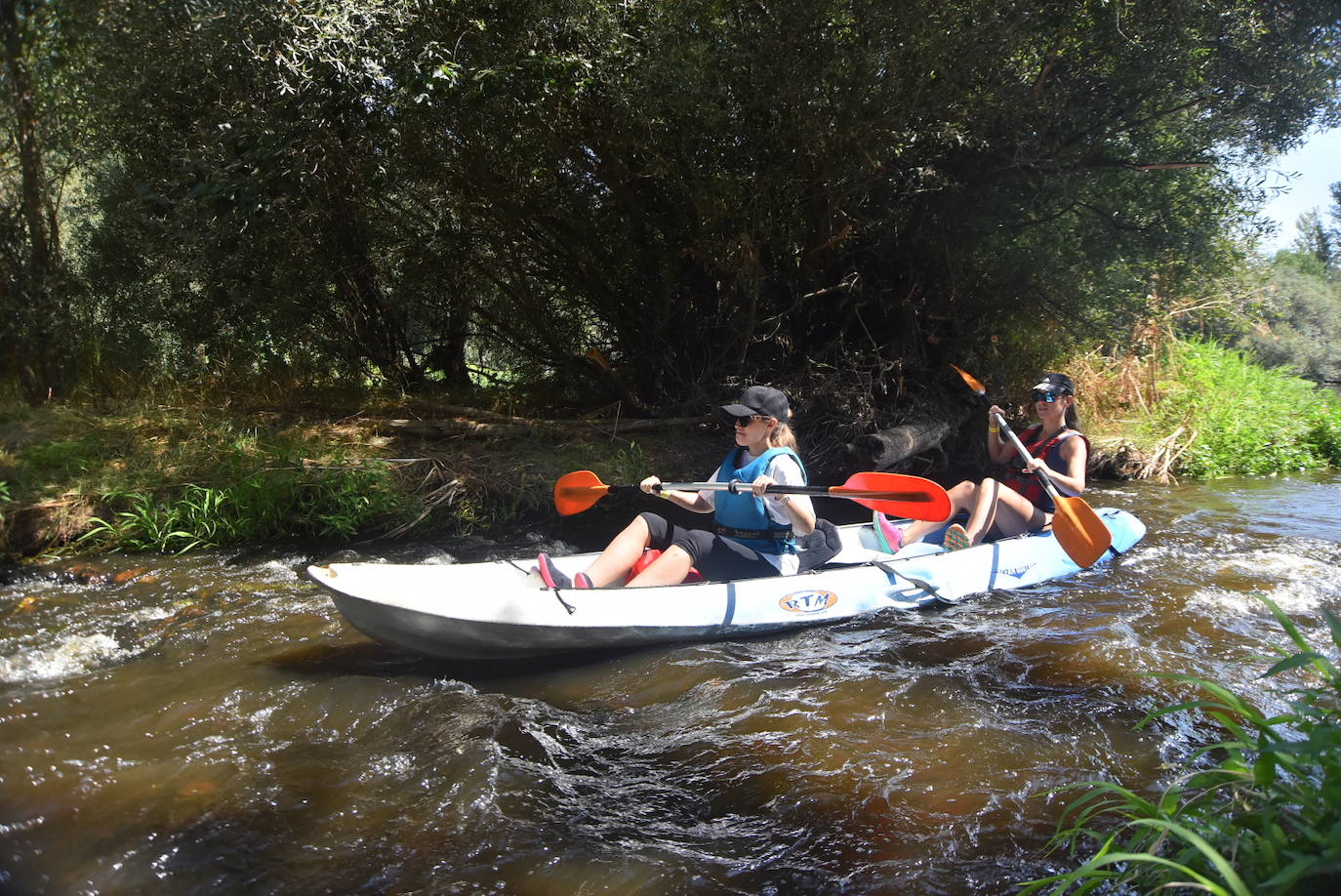 Fotos: Descenso en piragua río Alagón