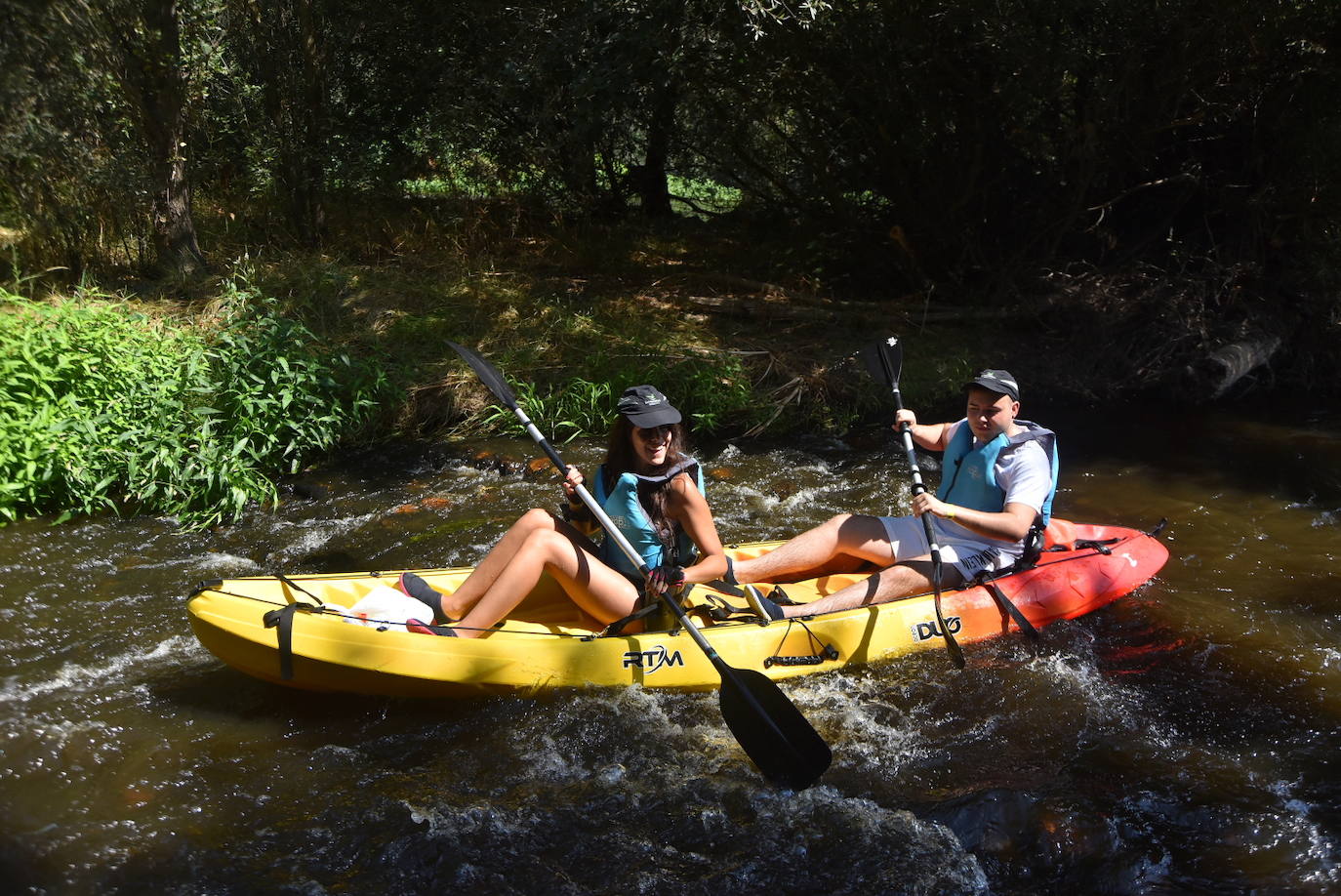 Fotos: Descenso en piragua río Alagón
