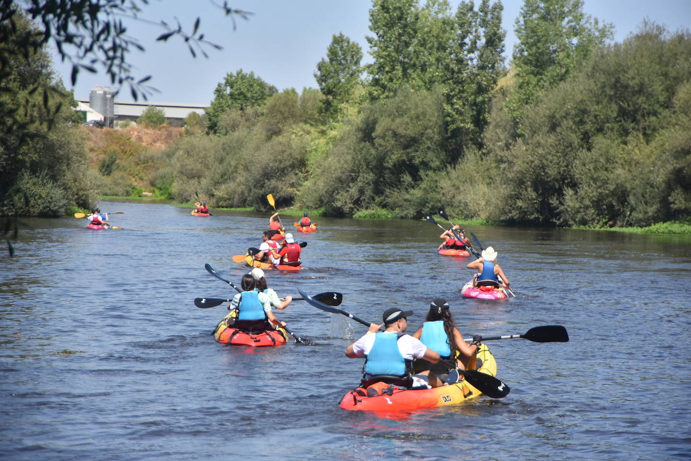 Fotos: Descenso en piragua río Alagón