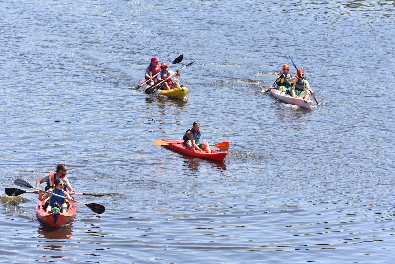 Fotos: Descenso en piragua río Alagón