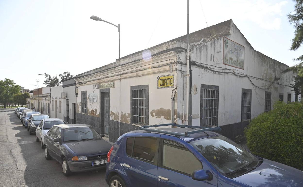 La antigua sede de la asociación de vecinos de El Progreso, entre Padre Tacoronte y la calle Zapata, donde se va a construir el centro. 