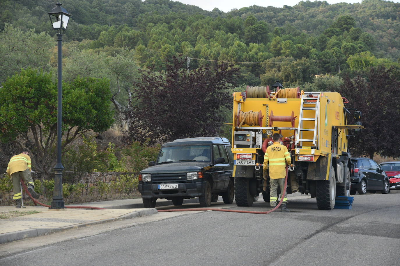 Fotos: El fuego se ceba con la Sierra de Gata