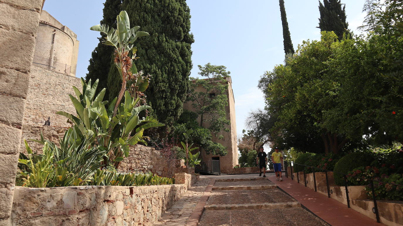 Interior de los Jardines de La Galera. 