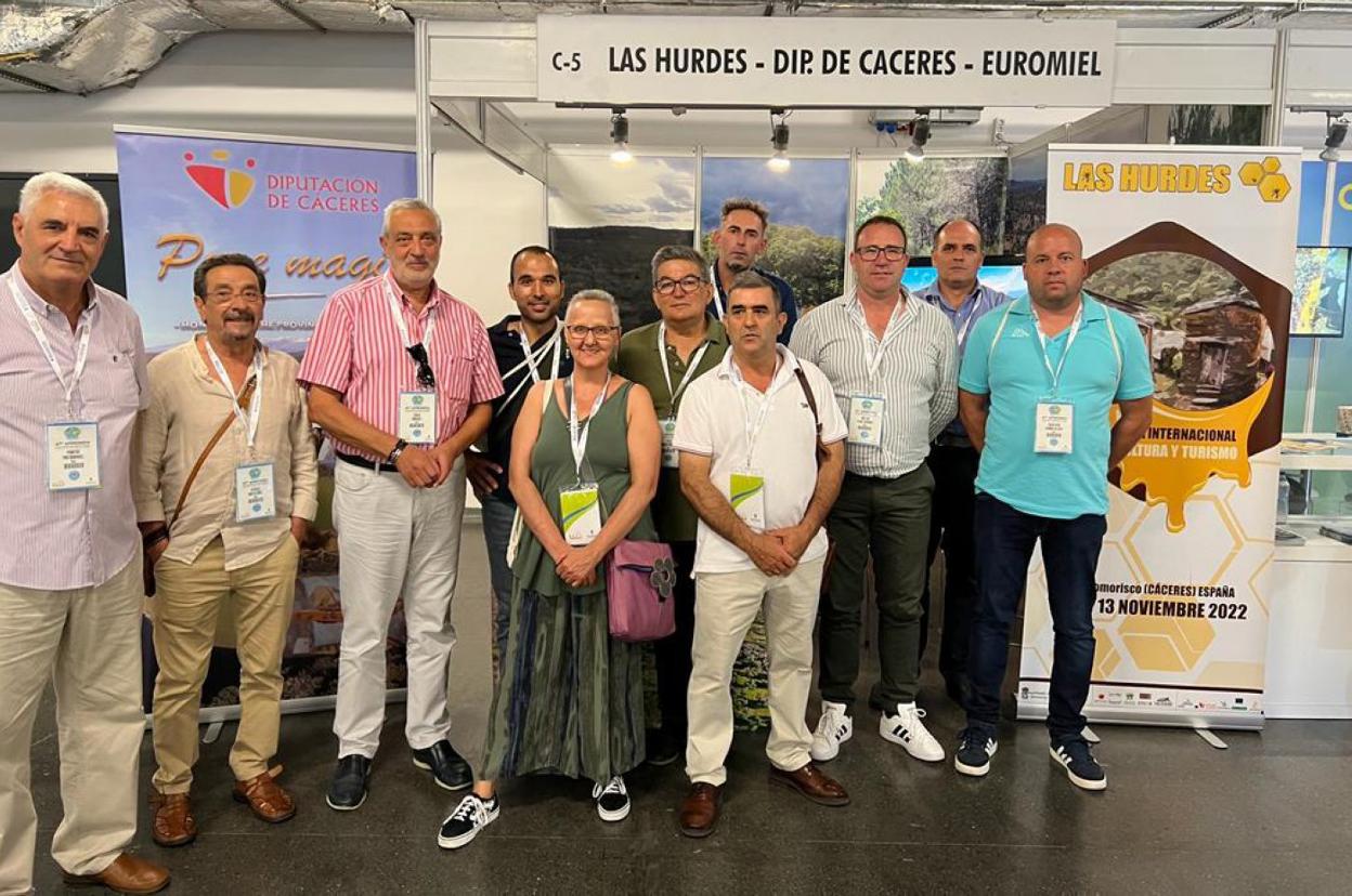 Delegación cacereña presente en el congreso internacional. 