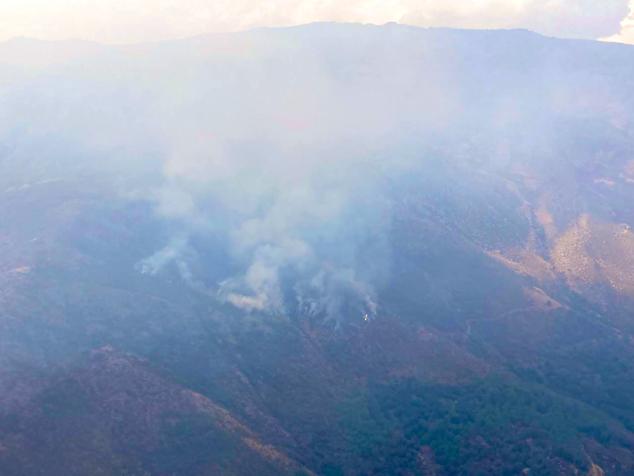 Fotos: Imágenes del incendio declarado en Tornavacas
