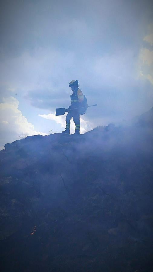 Fotos: Imágenes del incendio declarado en Tornavacas