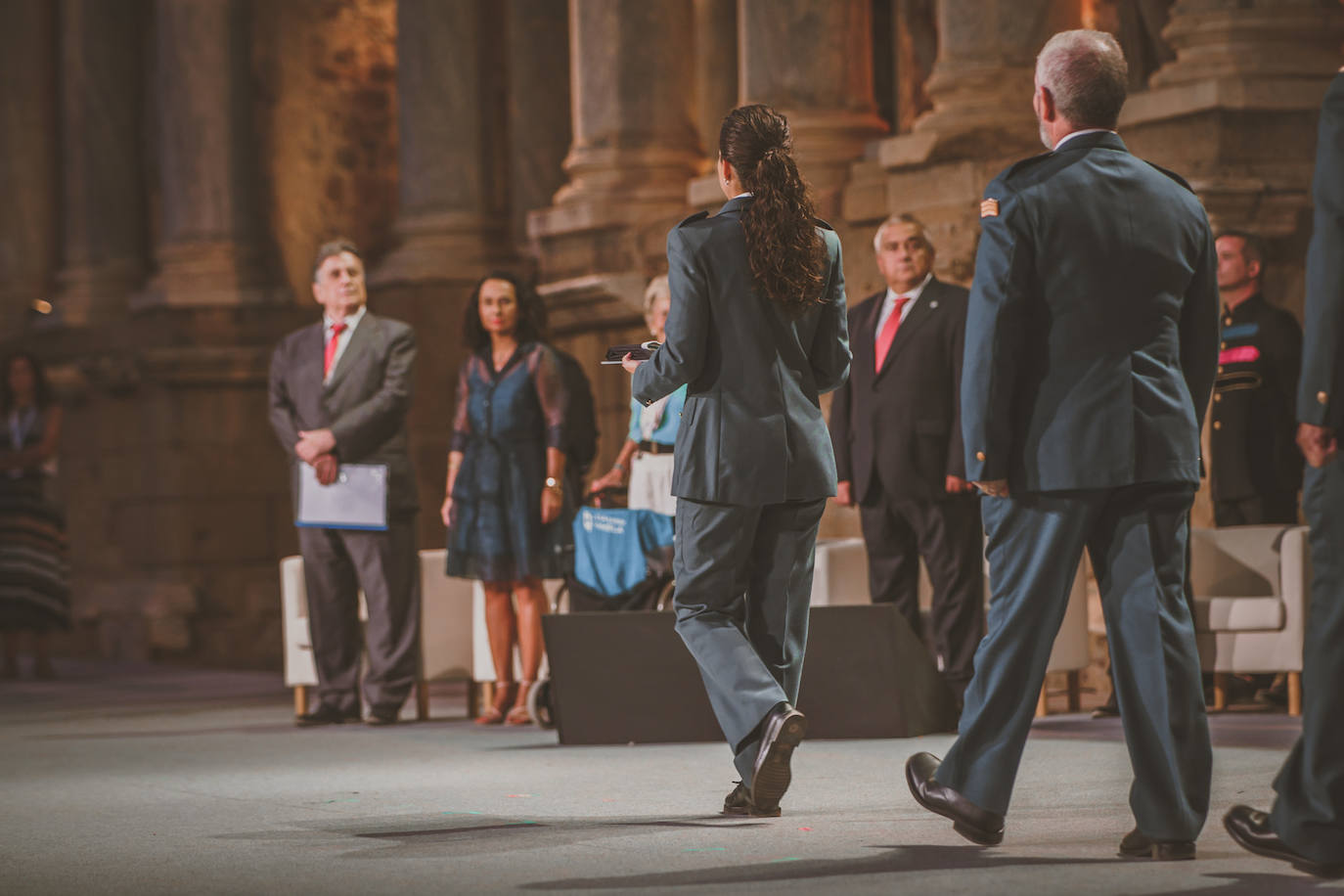 Fotos: Acto de entrega de las Medallas de Extremadura en el Teatro Romano