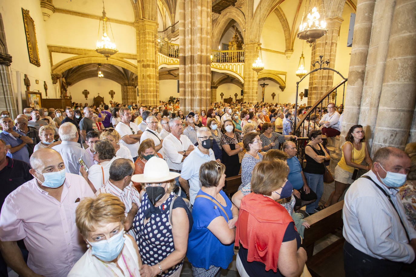 Fotos: Guadalupe vive su fiesta grande sin restricciones y recupera su procesión por el claustro mudéjar