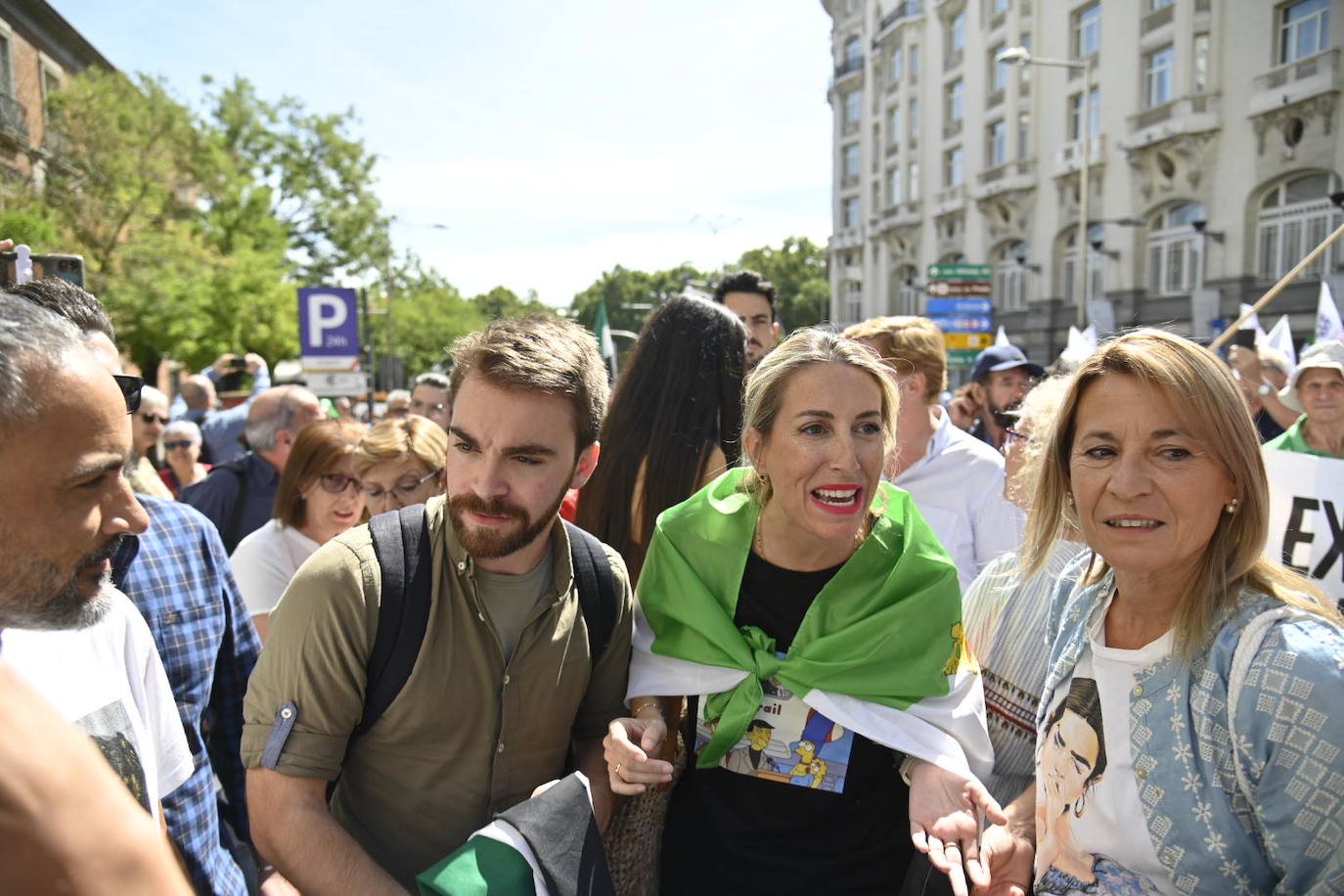 Fotos: La manifestación en Madrid por un tren digno para Extremadura