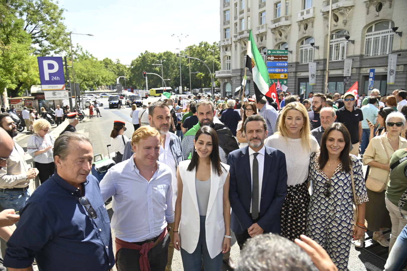 Fotos: La manifestación en Madrid por un tren digno para Extremadura