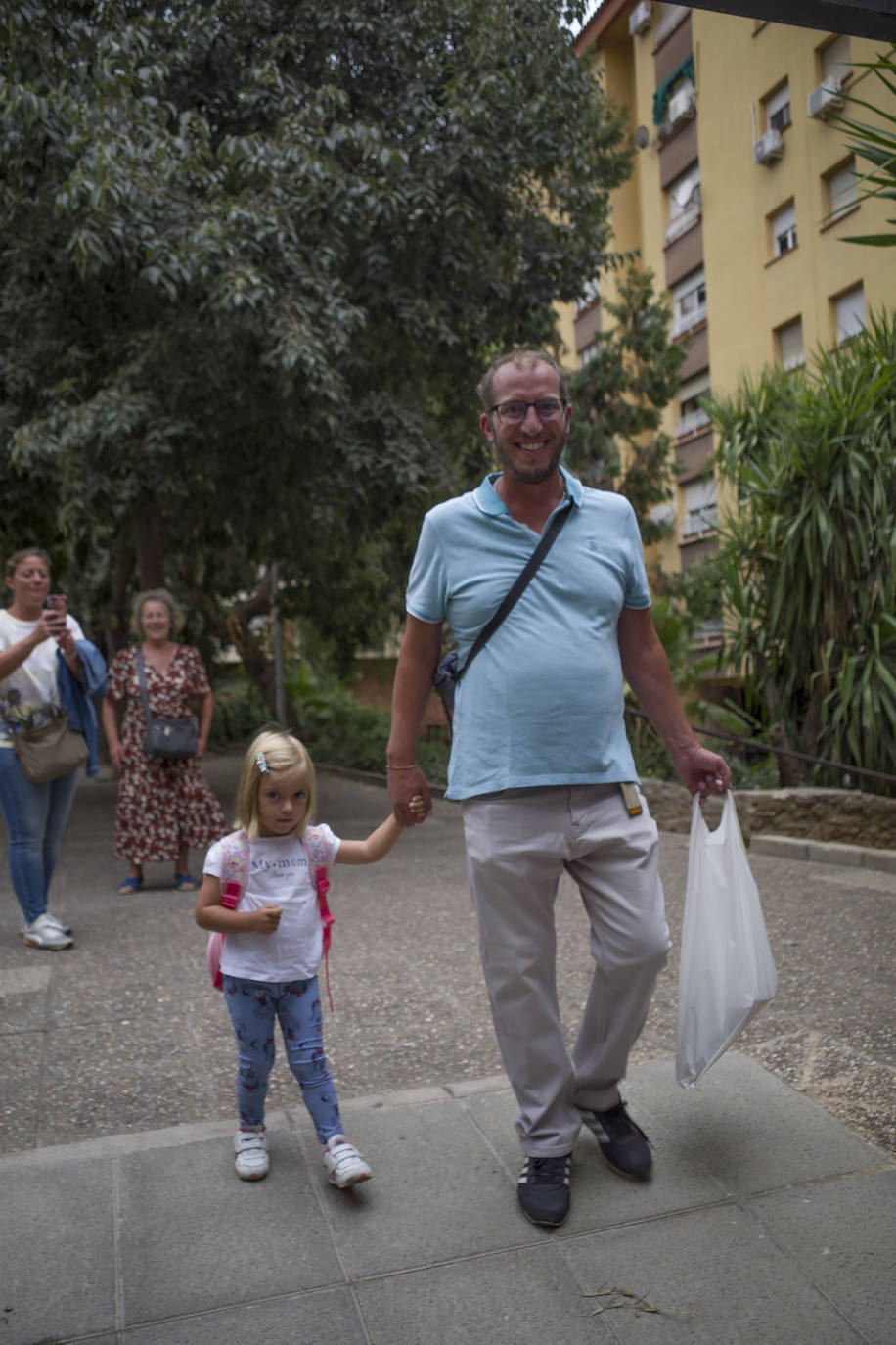 Vuelta al colegio en Badajoz. 
