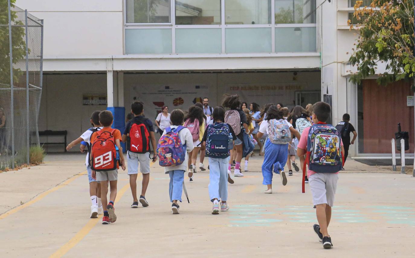 Vuelta al colegio en Mérida.