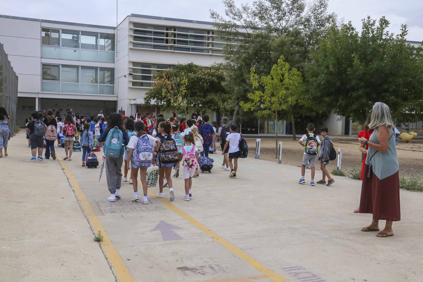 Vuelta al colegio en Mérida.