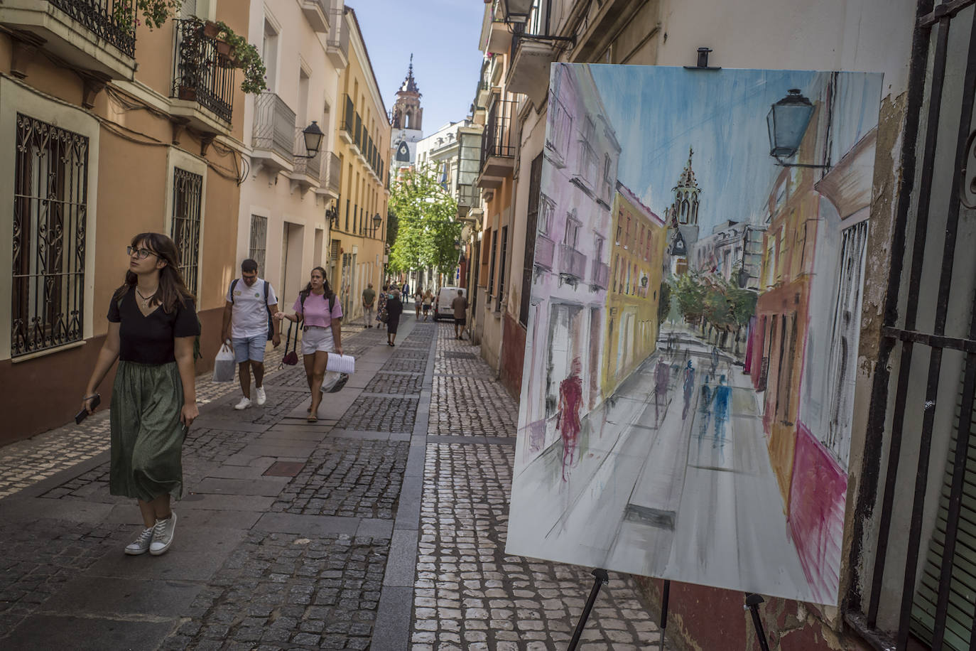 Fotos: El Badajoz más monumental se hace cuadro