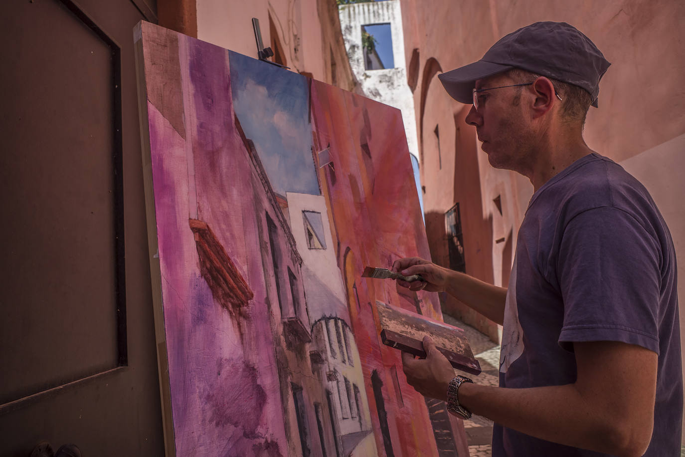 Fotos: El Badajoz más monumental se hace cuadro