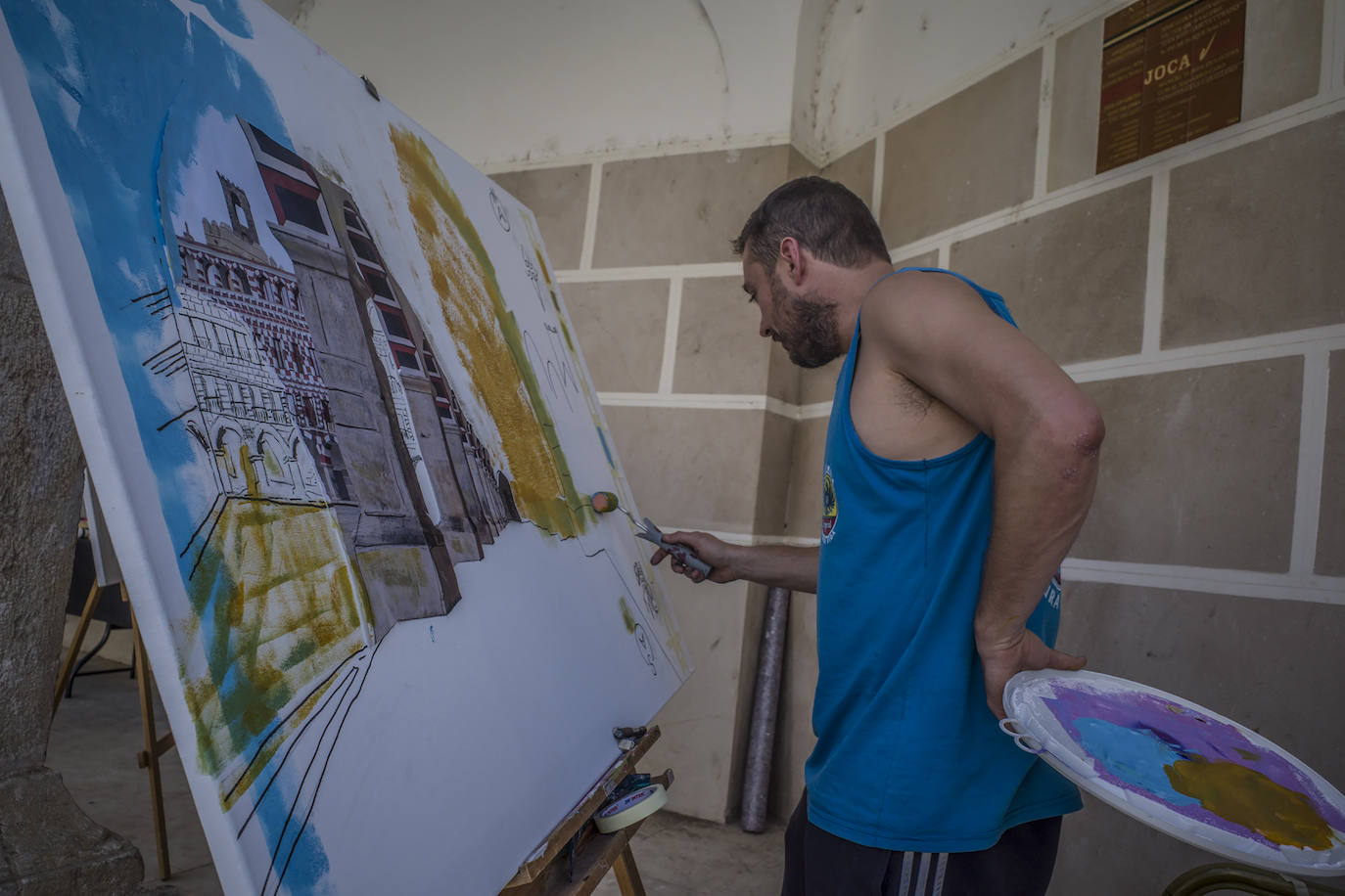 Fotos: El Badajoz más monumental se hace cuadro