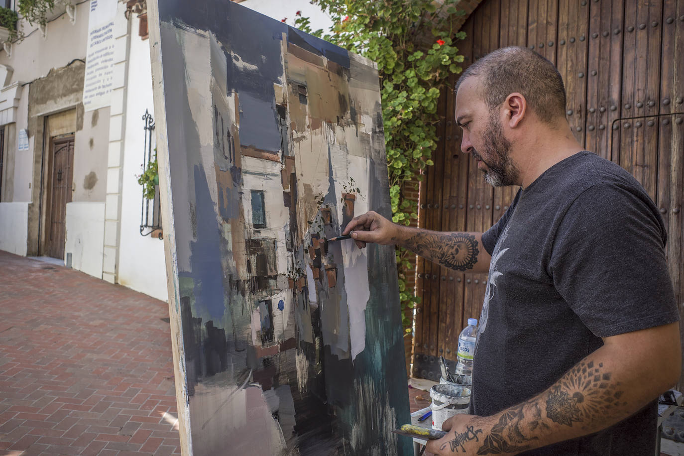 Fotos: El Badajoz más monumental se hace cuadro