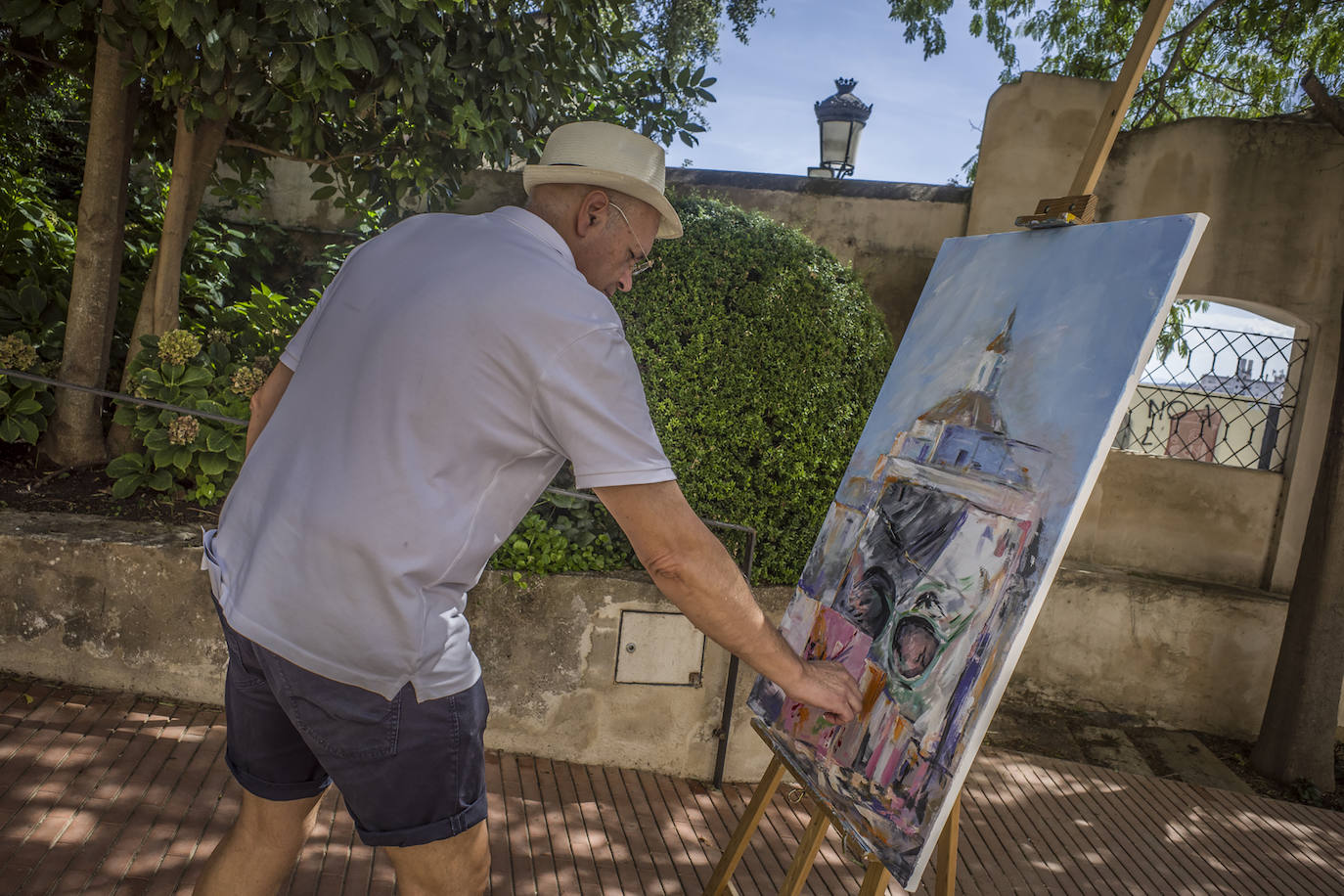 Fotos: El Badajoz más monumental se hace cuadro